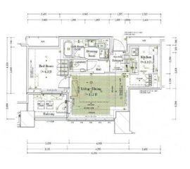 宮益坂ビルディングザ・渋谷レジデンス 9階 間取り図
