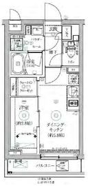 RELUXIA三軒茶屋 (リルシア三軒茶屋) 2階 間取り図