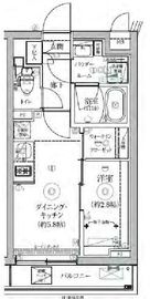 RELUXIA三軒茶屋 (リルシア三軒茶屋) 3階 間取り図