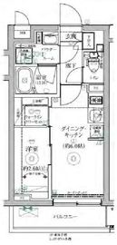 RELUXIA三軒茶屋 (リルシア三軒茶屋) 3階 間取り図