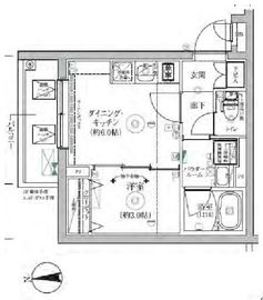 RELUXIA三軒茶屋 (リルシア三軒茶屋) 4階 間取り図