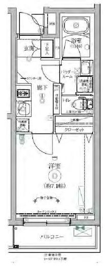 RELUXIA三軒茶屋 (リルシア三軒茶屋) 5階 間取り図