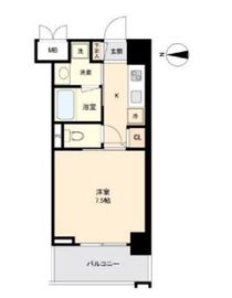 ロイジェント板橋本町 407 間取り図
