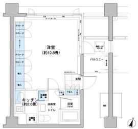 ガーデニエール砧レジデンス 534 間取り図
