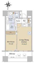 アトラス千代田末広町 4階 間取り図