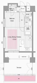 ガーラ・プレシャス横濱関内 1階 間取り図