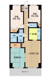 ガーデンシティ金沢文庫 807 間取り図