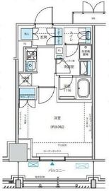 リージア海老名ビナフロント 507 間取り図