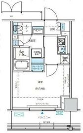 リージア海老名ビナフロント 513 間取り図