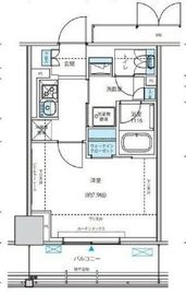 リージア海老名ビナフロント 512 間取り図