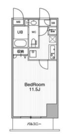 アーバンフラッツ池袋プレミアム 805 間取り図