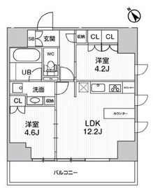 nido SUGAMO 801 間取り図