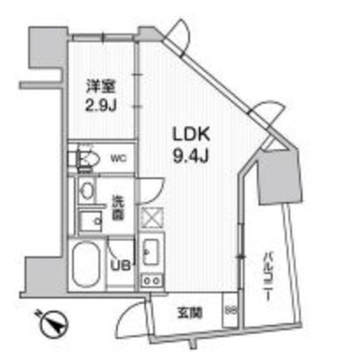 nido SUGAMO 302 間取り図
