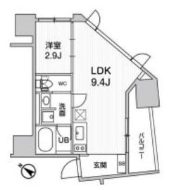 nido SUGAMO 302 間取り図