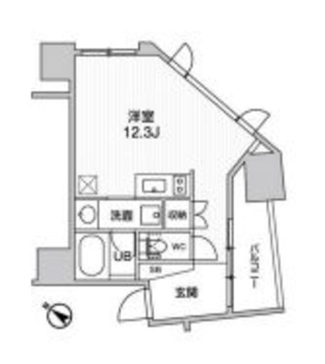 nido SUGAMO 802 間取り図