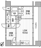 nido SUGAMO 1203 間取り図