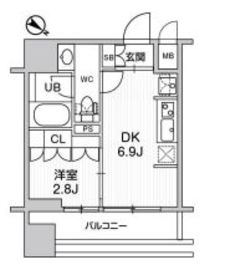 nido SUGAMO 504 間取り図