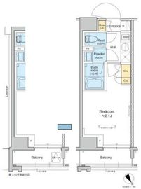 プラウドフラット清澄通り 1112 間取り図