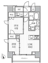 シーズンフラッツ大森ブライト 601 間取り図