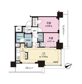 アトラスタワー五反田 7階 間取り図