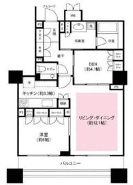 オリゾンマーレ 5階 間取り図