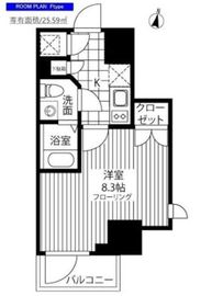 GRAND横濱山下町 12階 間取り図