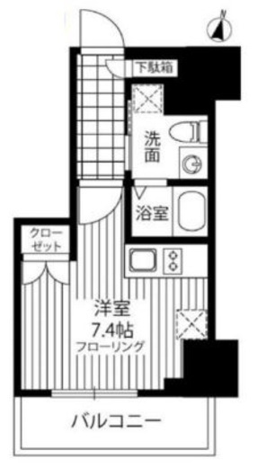 GRAND横濱山下町 12階 間取り図