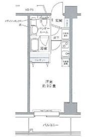 プライムアーバン豊洲 611 間取り図