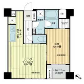 ザ・ライオンズ池袋 5階 間取り図