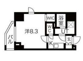 ルネサンスコート両国リバーテラス 901 間取り図
