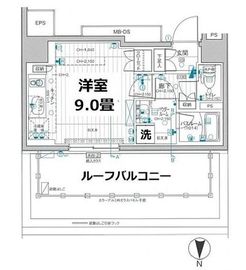 デュオステージ新高円寺 12階 間取り図