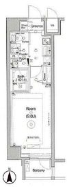 ヴォーガコルテ御徒町 6階 間取り図