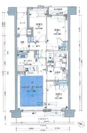 ザ・パークハウス東十条フレシア 3階 間取り図