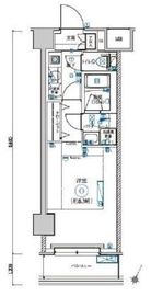 LEXE AZEST横濱関内 4階 間取り図
