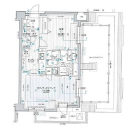 パレステージ山手石川町 5階 間取り図