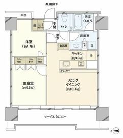 THE YOKOHAMA FRONT TOWER (ザ・ヨコハマフロントタワー) 36階 間取り図