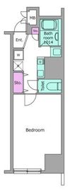 パークフラッツ西早稲田 401 間取り図