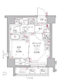 クレイシアIDZ王子アーバンヒルズ 8階 間取り図