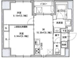NS22 日本橋浜町 901 間取り図