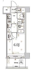 Log横浜伊勢町 (ログ横浜伊勢町) 5階 間取り図