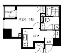 GLANZ 204 間取り図