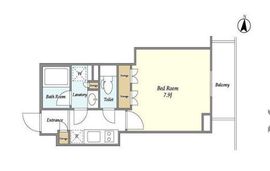Belle ville 錦糸町 303 間取り図