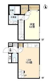 ウェルスクエアイズム文京小日向 403 間取り図