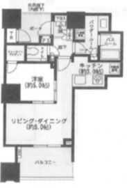 ドゥ・トゥール 48階 間取り図