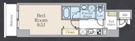 アルトヴィラ虎ノ門 605 間取り図