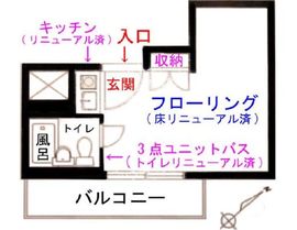 ライオンズマンション南青山シドニービル 11階 間取り図