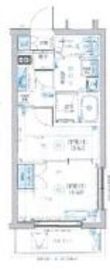 ブライズ二子新地 301 間取り図