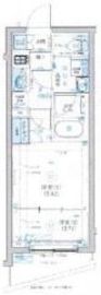 ブライズ二子新地 403 間取り図