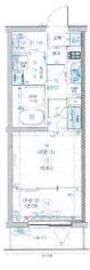 ブライズ二子新地 210 間取り図