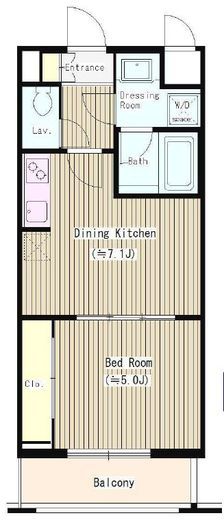 ルジャルダン横濱関内 903 間取り図